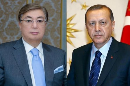 Türkiyə və Qazaxıstan prezidentləri arasında telefon danışığı olub
