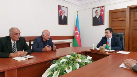 ATVİB heyəti Saatlı Rayon İcra Hakimiyyətinin başçısı Elmir Bağırov ilə görüşdü.