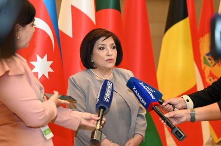 Milli Məclisin sədri Sahibə Qafarova Özbəkistan  mediasına müsahibə verib