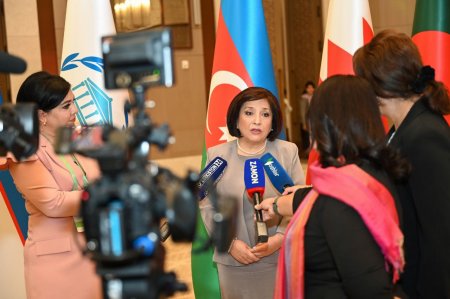 Milli Məclisin sədri Sahibə Qafarova Özbəkistan  mediasına müsahibə verib