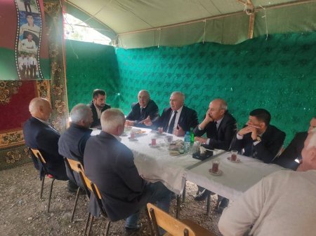 Millət vəkili Aqil Məmmədov şəhid ailələrini ziyarət edib - FOTOLAR