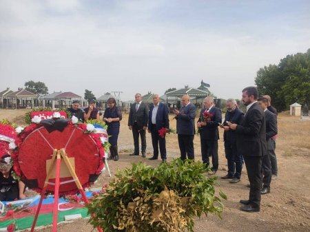 Millət vəkili Aqil Məmmədov şəhid ailələrini ziyarət edib - FOTOLAR