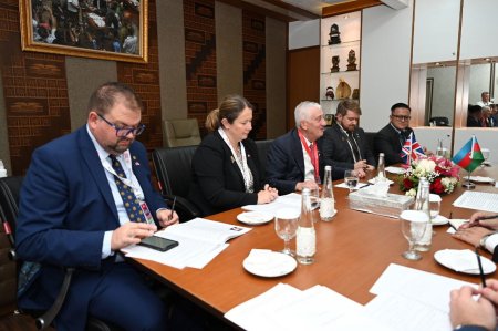 Milli Məclisin sədri Sahibə Qafarova Birləşmiş Krallıq Parlamentinin  İcmalar Palatasının sədri ilə görüşüb
