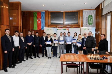 Dövlət qurumlarının əməkdaşları arasında keçirilən şahmat yarışının qalibləri bəlli olub