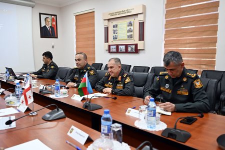 Bakıda Azərbaycan və Gürcüstanın hərbi hüquqşünasları görüşüblər