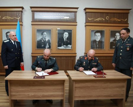 Hərbi Prokurorluq və MMU arasında birgə əməkdaşlığa dair Anlaşma memorandumu imzalanıb