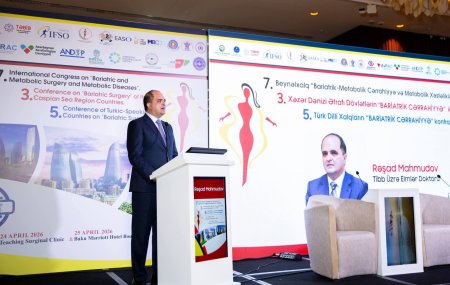 Bakıda keçirilən Beynəlxalq Elmi Kongresin açılış mərasimində iştirak edən Milli Məclisin Səhiyyə komitəsinin sədr müavini Rəşad Mahmudovun çıxışından sitat