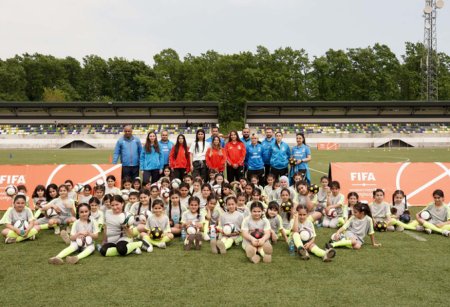 Lənkəranda qızlar üçün futbol festivalı baş tutub