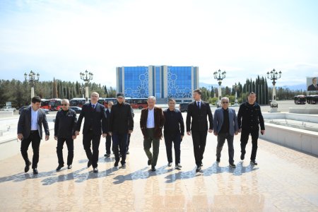 Özbəkistan nümayəndə heyəti Gəncəyə səfər edib