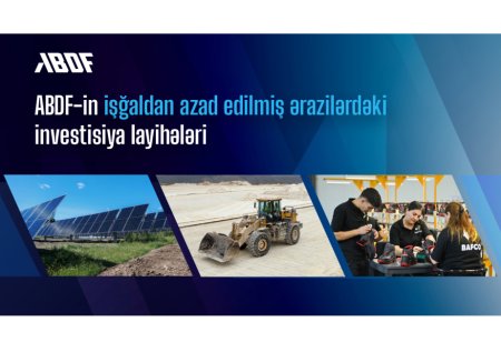 İşğaldan azad edilmiş ərazilərdə iqtisadi aktivlik ABDF-in maliyyə mexanizmləri ilə dəstəklənir