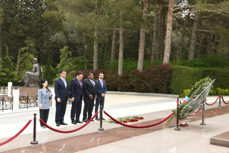 Parlamentlərarası İttifaqın Baş katibi Fəxri xiyabanı və Zəfər parkını ziyarət edib