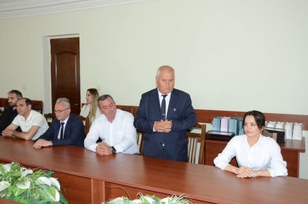 Saatlıda yarış və olimpiadalarda uğurlu nəticə əldə etmiş müəllim və şagirdlərin təltif olunma mərasimi keçirilib