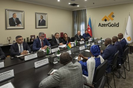 “AzerGold” Qvineya ilə hasilat və geoloji kəşfiyyat sahəsində əməkdaşlıq imkanlarını dəyərləndirib