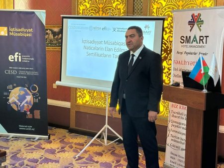 Deputatlar “İqtisadiyyat Müsabiqəsi 2026”nın qaliblərinin təltifetmə mərasimində