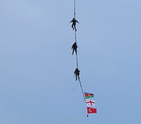 Azərbaycan, Gürcüstan və Türkiyə xüsusi təyinatlılarının birgə təlimi yekunlaşıb