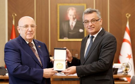 Əhliman Əmiraslanov Şimali Kipr Türk Cümhuriyyətində rəsmi görüşlərdə iştirak edir