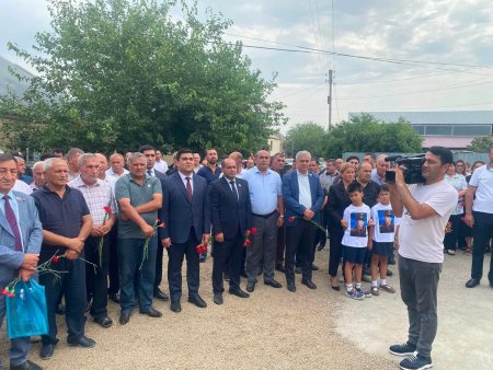 Komitə sədri Arzu Nağıyevin başsağlığı və səbr diləkləri Milli Qəhrəmanın ailəsinə və yaxınlarına çatdırıldı.
