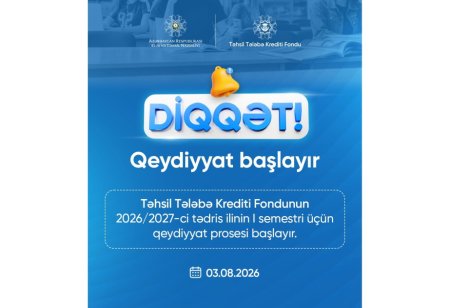 Təhsil Tələbə Krediti Fondu yeni müraciət dövrünü açıq elan edir