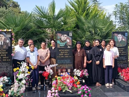 Şəhid Rəvan Bünyadlının xatirəsi anılıb