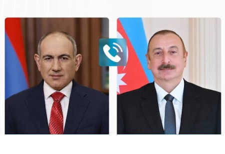 Ermənistan Respublikasının Baş naziri Nikol Paşinyan Azərbaycan Respublikasının Prezidenti İlham Əliyevə zəng edib