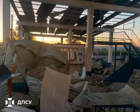 Rusiya ordusu Ukraynanın Moldova ilə sərhədində yerləşən keçid məntəqəsinə zərbə endirib