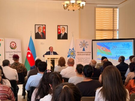 Göygöldə 20 sentyabr-Dövlət Suverenliyi Günü   münasibətilə tədbir keçirilib