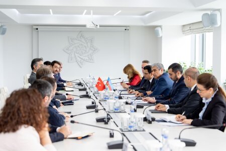 Nazirlikdə Türkiyə nümayəndə heyəti ilə görüş olub