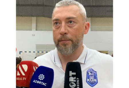 “Kür”ün baş məşqçisi: Komandamın oyunundan razıyam