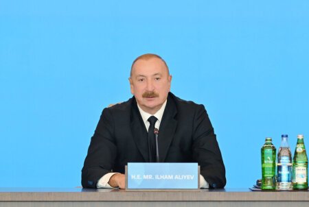 İlham Əliyev VII Ümumdünya Mədəniyyətlərarası Dialoq Forumunda: Azərbaycan sülh və qarşılıqlı anlaşmaya töhfə verir