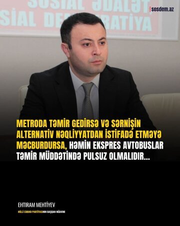 Təmir işlərinin yükünü də vətəndaşın cibinə yükləmək düzgün yanaşma deyil