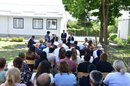 Qax Rayon İcra Hakimiyyətinin başçısı Elvin Paşayev Çudulu kəndində səyyar qəbul keçirib