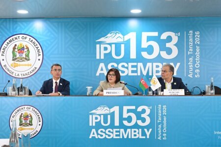 Milli Məclisin sədri Sahibə Qafarova  İslam Əməkdaşlıq Təşkilatı Parlament İttifaqının koordinasiya iclasında iştirak edib